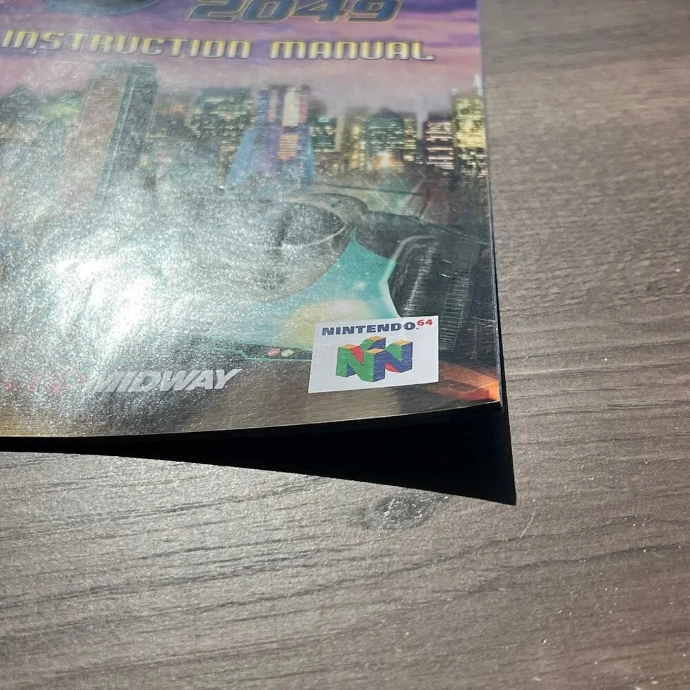 N64 San Francisco Rush 2049 Manual